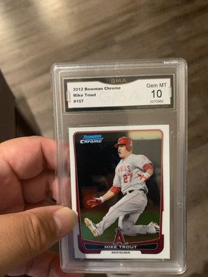 Graded card by them!