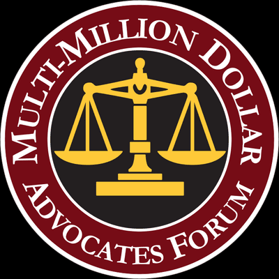 Injury Attorney, Jeffrey Nadrich, is a member of the Multi-Million Dollar Advocates Forum