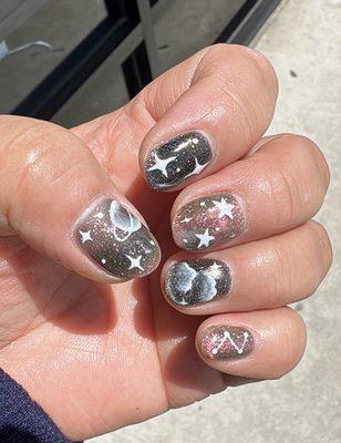 Galaxy nails