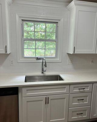 Kitchen cabinet / counter top / backsplash remodel