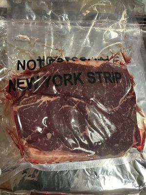 NY Strip Steaks (5/5)