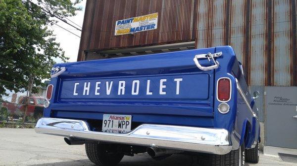 New Lettering on tailgate, New chrome tailgate latches and chains