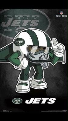 Let's go jets...... Gang green defense working it!!!!! Steve