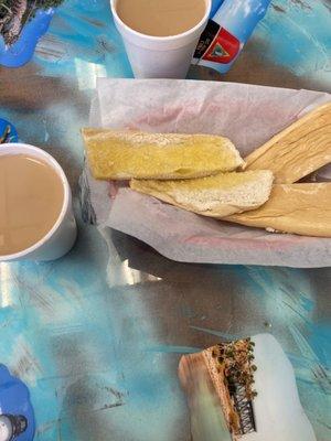 Cuban toast  & cafe con leche