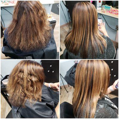 smoothing treatment by Christina