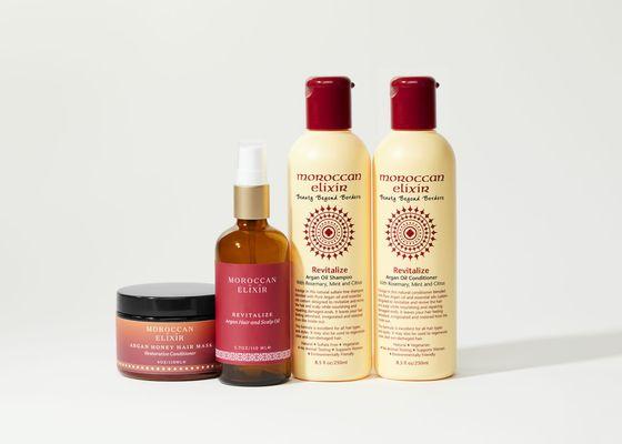 Moroccan Elixir
 Argan Oil
 Organic Hair Care
 Curly Hair Products