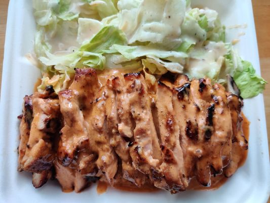 #2 spicy chicken teriyaki