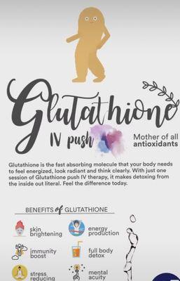 Glutathione, so many benefits!