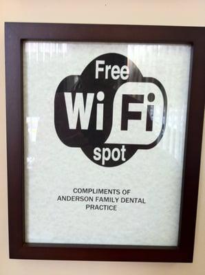 FREE WI-FI WHILE YOU WAIT