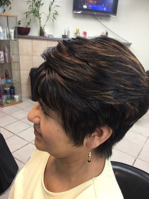 Cut and highlights