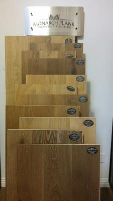 Monarch Plank Hardwood Flooring   
  Prefinished Engineered European Oak Flooring
  Collection runs $5.09 - $9.88 sqft