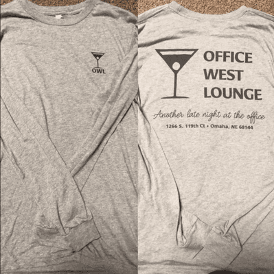 "Another late night at the office" OWL merchandise