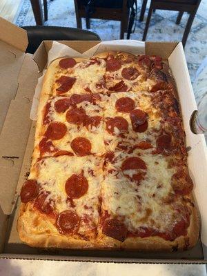 Pepperoni pizza