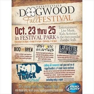 Dogwood Fall Festival 23-25 October