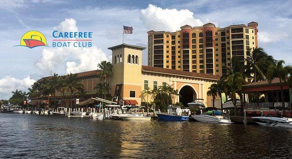 Visit our sister location, Carefree Boat Club in Cape Coral at the Cape Harbour Marina. It's near everything!