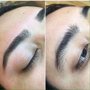 Eyebrow threading