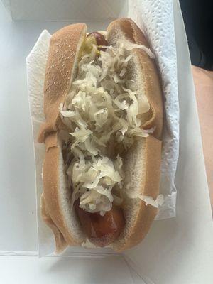 Kraut dog.