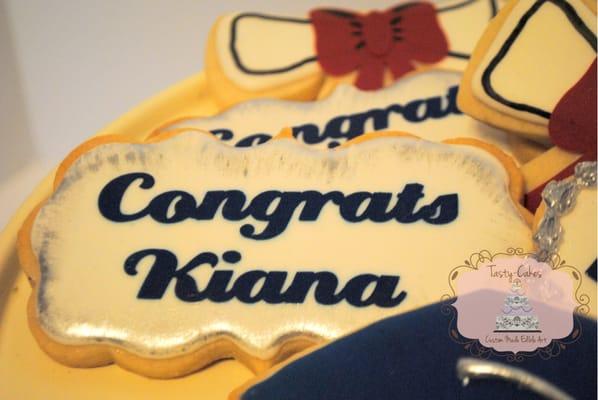 Custom Graduation Cookies