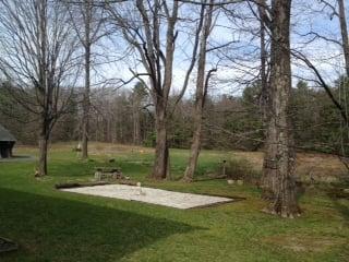 Beautiful open yard around the property