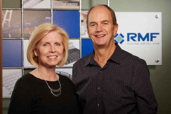 Racine Metal-Fab CEO Kim N. and President Scott L.