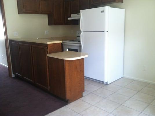 Tiled dining areas