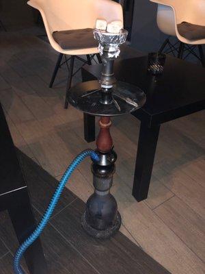 My hookah on a nice Sunday evening.