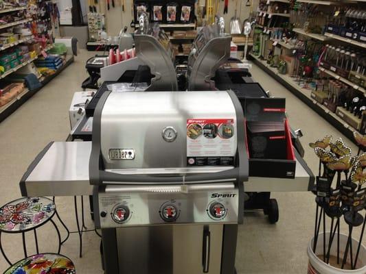 Weber and Charbroil grills