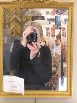 Photo in mirror