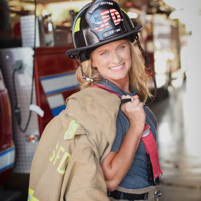 the ladies that sew the burn bags are all in recovery, and made with decommission fire hose (mainly from NC too)