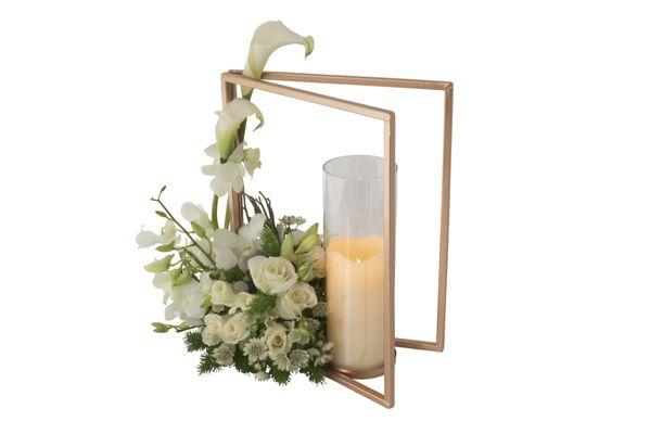 Double Rectangular Candle Holder