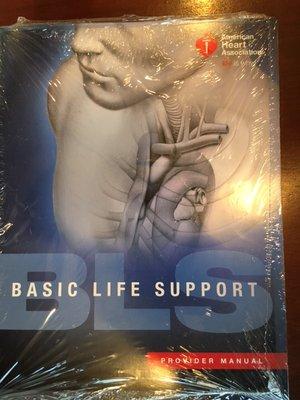 AHA BLS Manuals available