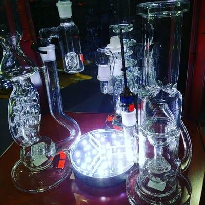 Diamon glass with ash catcher