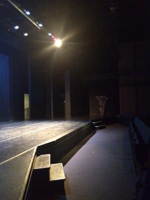 Front of the stage