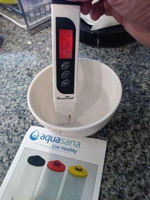 Very own Aquasana.  Mainly used for cooking