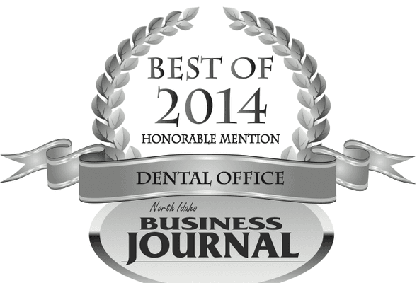 Voted in Coeur d'Alene Press Best of for 2014