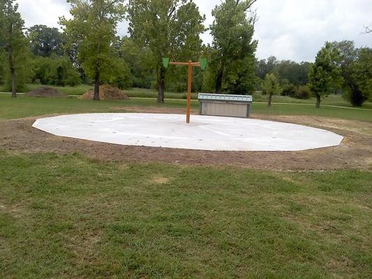 1600 sf Splashpad @ City of Nome Park