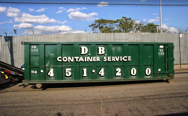 D.B. Container dumpster