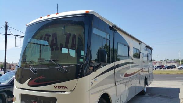 Motor Coach tinting