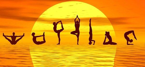 yoga with the sun