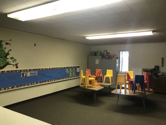 Sunday School room for children.