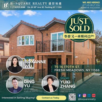 Kings realty group by Ding Yu ！ Top realtor in NY ，Another Millions house ! We sold 100s houses a year！ 516-888-8890