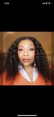 Boss Curl Closure Wig Service