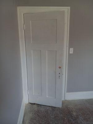 Another door patched