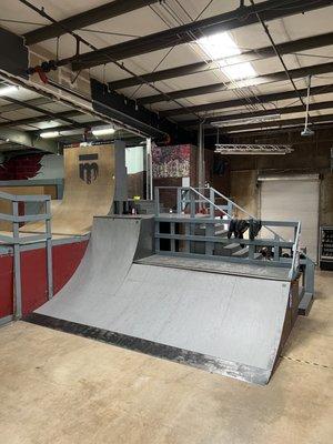 Smaller ramps for skateboards, scooters, and quad skates