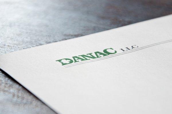 Engraved DANAC Letterhead