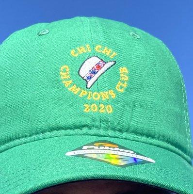 CHI CHI CHAMPIONS CLUB.  Promotional ball cap with club membership.