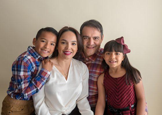 Dr. Romero-Lezama family