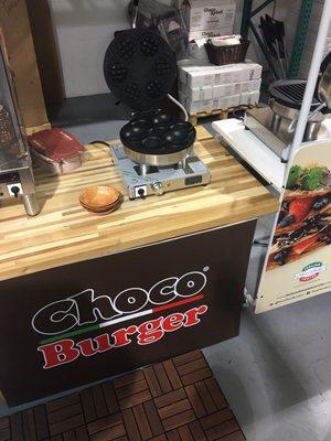 chocoburger machine