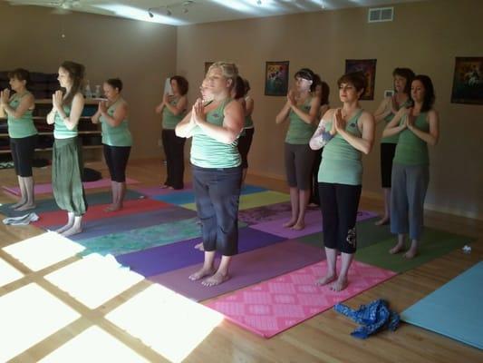 Green Lotus has a 200-hour yoga teacher training program.