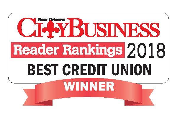 Thank you for making us Best Credit Union for the second year in a row!